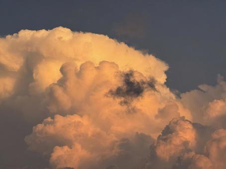 Photo, cumulonimbus, evening, cloud, 