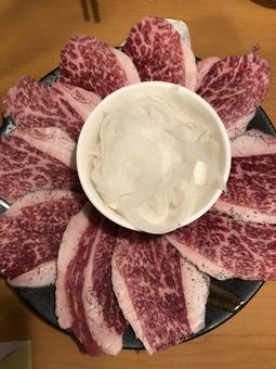 こうね こうね 焼肉,肉,お肉の写真素材