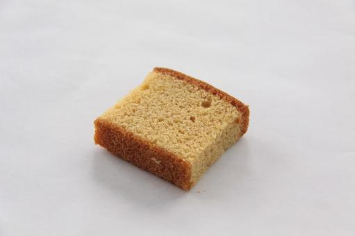 キャラメルケーキ スポンジケーキの写真