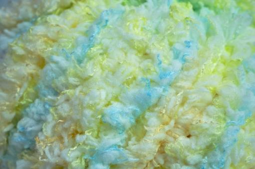 パステルカラーの毛糸の模様 背景,毛糸,小物の写真素材