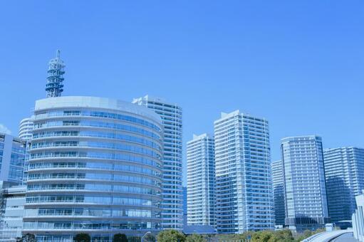 高層ビル　オフィス街 ビル,ビジネス,仕事の写真素材