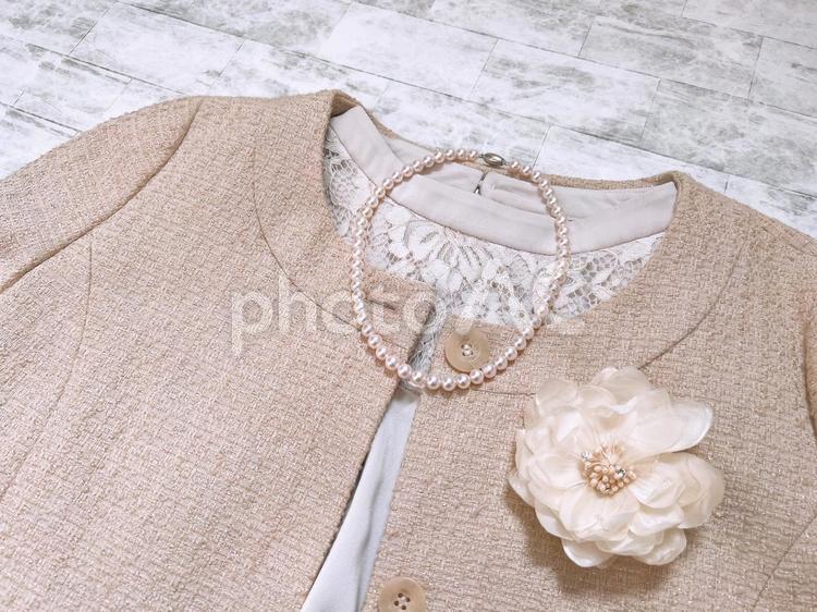 入学式　入園式　ママの服装 入学式,入園式,入学式服装の写真素材
