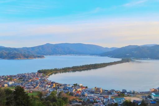 【京都】天橋立 天橋立,日本三景,展望の写真素材