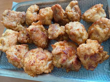 鶏の唐揚げ 唐揚げ,鶏肉,揚げ物の写真素材