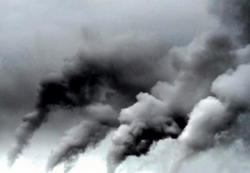 Photo, smoke, warming, pollution, 
