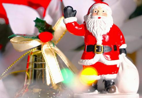 クリスマス①（サンタ） クリスマス,サンタクロース,フィギュアの写真素材
