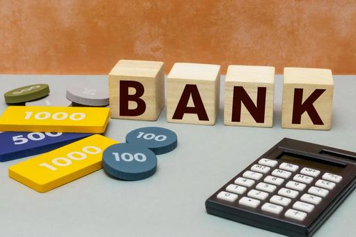 BANKと金融機関のイメージ BANKと金融機関のイメージ 銀行,bank,金融の写真素材