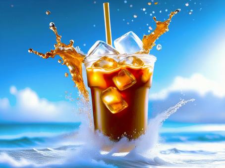 夏のアイスコーヒー_AS000008 夏のアイスコーヒー_AS000008の写真