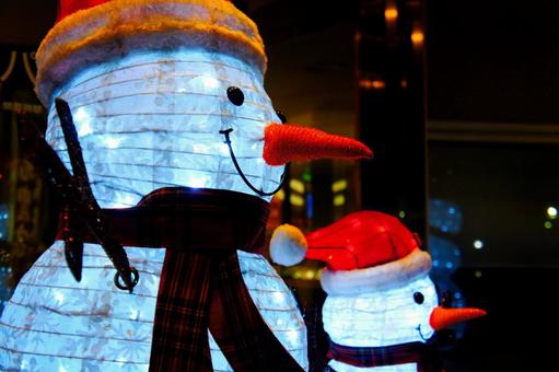 福岡タワー入口周辺のクリスマス飾り8 風景,日本,九州の写真素材