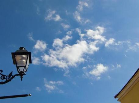 Photo, november, blue sky, sky, 