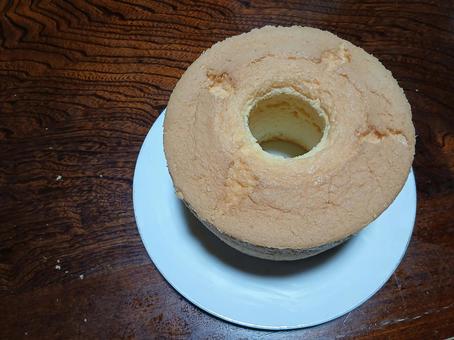 シフォンケーキ~ホールケーキ シフォンケーキ~ホールケーキ デザート,シフォンケーキ,焼菓子の写真素材