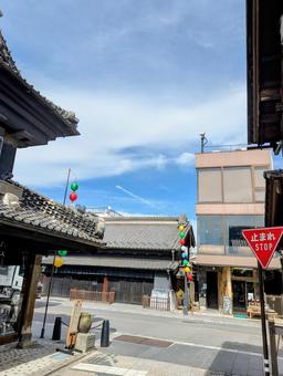 小江戸川越の風景 川越,小江戸川越,川越観光の写真素材