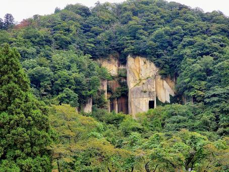 観音下石切り場02 観音下石切り場,かながそ,採石場の写真素材