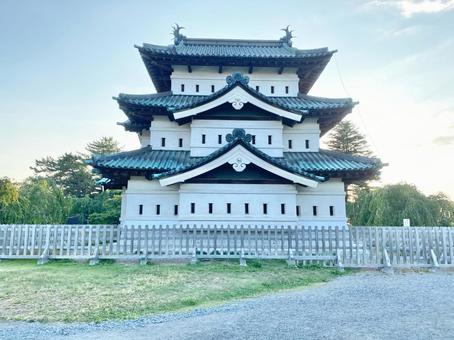 弘前城 弘前城 弘前城,城,弘前の写真素材