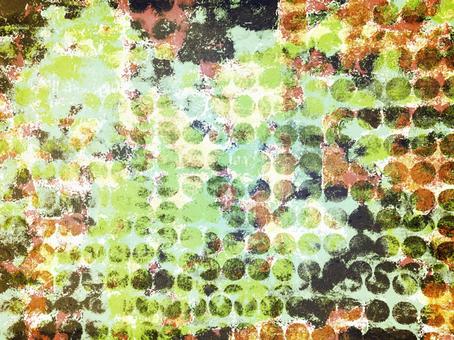 秋色の ドットパターンの写真