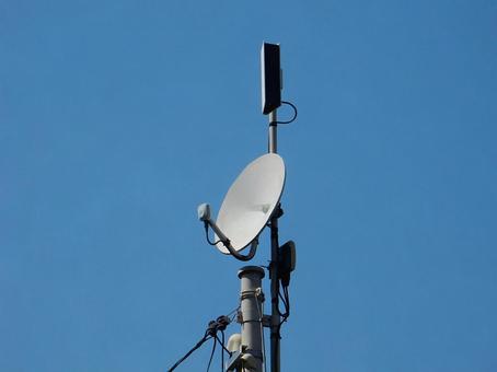 【風景写真】テレビ受信アンテナ 【風景写真】テレビ受信アンテナの写真