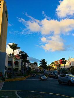 グアムの街並みの写真