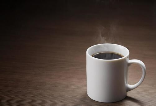 ホットコーヒー ブレンドコーヒー ホットコーヒー ブレンドコーヒー ホットコーヒー,マグカップ,湯気の写真素材