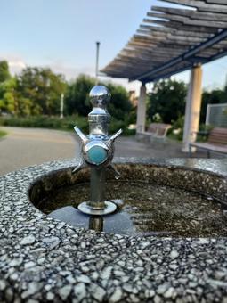 Photo, drinking fountains, faucet, water, 