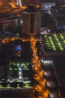 都市夜景 都市夜景の写真