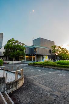 【佐賀】佐賀県立博物間・佐賀県立美術館 佐賀,県立,博物間の写真素材