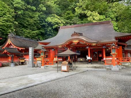 熊野那智大社の本殿 熊野那智大社の本殿の写真