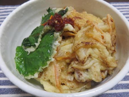 かき揚げ丼 かき揚げ丼の写真