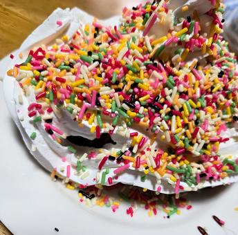 カラースプレーかけ放題の写真