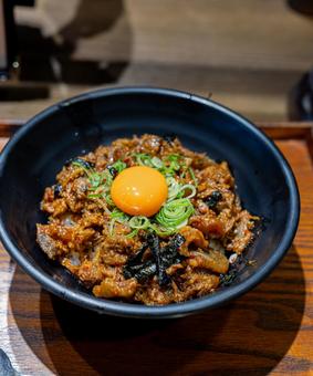 牛すじ丼 牛すじ丼 牛すじ,牛すじ丼,肉の写真素材