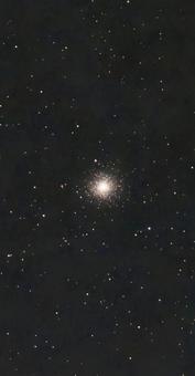 みずがめ座球状星団M2 星空,天体写真,球状星団の写真素材