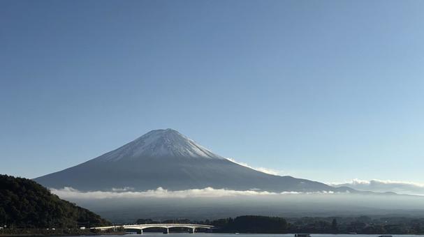 富士山 富士山 富士山,山梨県,河口湖の写真素材