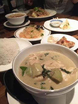 グリーンカレー グリーンカレーの写真