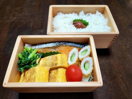 手作りお弁当 手作りお弁当 弁当,お弁当,卵焼きの写真素材