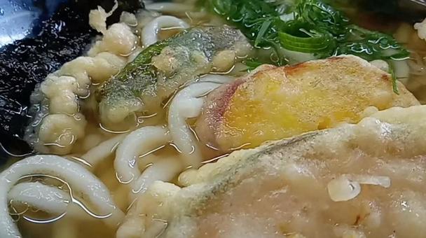 天ぷらうどん 天ぷらうどん 天ぷらうどん,うどん,食べ物の写真素材