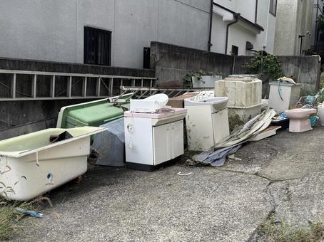 不法投棄 不法投棄 不法投棄,ゴミ,粗大ゴミの写真素材