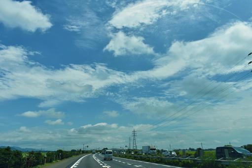 Expressway From the passenger seat, JPG Expressway From the passenger seat, high speed road, the way, car, JPG