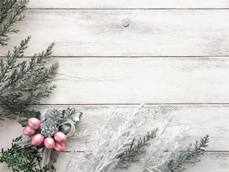 冬イメージ（クリスマス）背景木目6 クリスマス,冬,クリスマスイブの写真素材