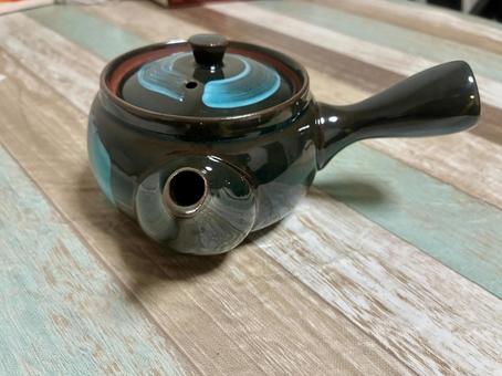 美濃焼の急須 急須,teapot,お茶の写真素材