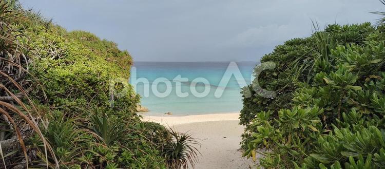 砂山ビーチ　沖縄　宮古島 沖縄,宮古諸島,景色の写真素材