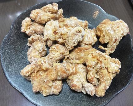 唐揚げ 唐揚げ 唐揚げ,揚げ物,からあげの写真素材