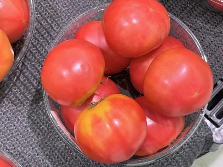 トマト トマト トマト,野菜,赤の写真素材