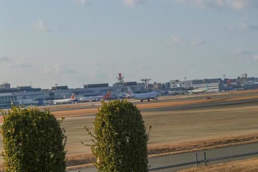 空港の風景 空港の風景の写真