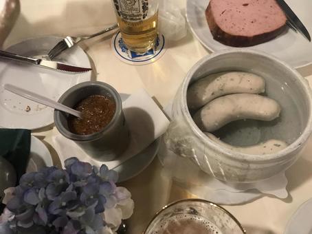 ドイツ料理 ドイツ料理 ドイツ料理,ウインナー,ソーセージの写真素材