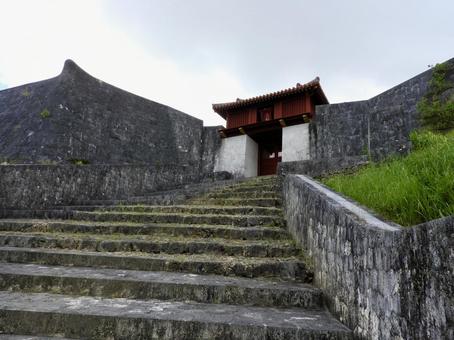 首里城継世門 首里城継世門 首里城,継世門,首里の写真素材