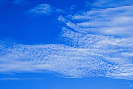 青空と雲 青空と雲 青空と雲,空,晴れた空の写真素材