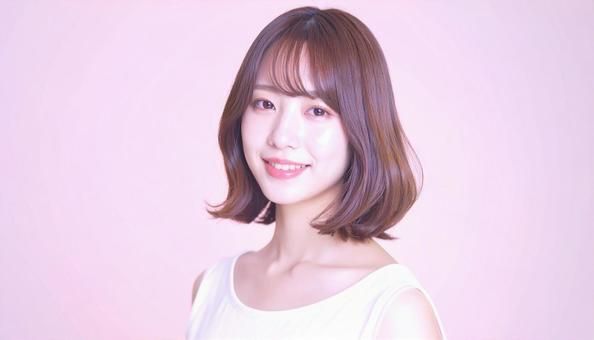 ヘアスタイルモデル:ウェーブ ヘアスタイルモデル:ウェーブの写真