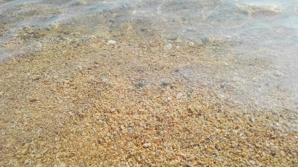 波と砂のハーモニー 波と砂のハーモニー 滑らか,素材,海面の写真素材