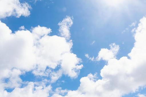 夏空 夏空 夏空,空,青の写真素材