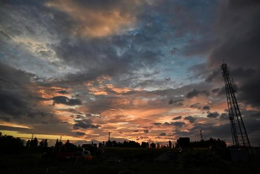 夕焼け 2025/7/22 夕焼け 2025/7/22 の写真