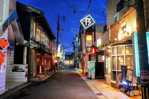 松江の繁華街・伊勢宮町にある国登録文化財 松江,伊勢宮,文化財の写真素材